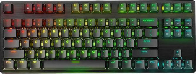 Produktbild BlitzWolf BW-KB2 gaming keyboard, mechanical, Blue switch (RGB) (US, Kabelgebunden)