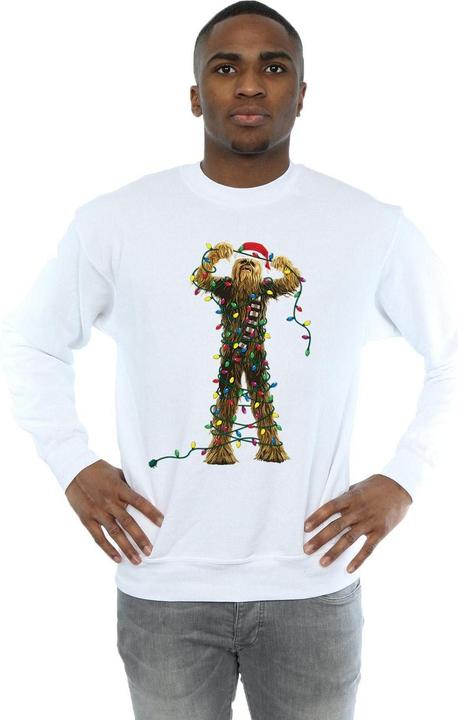 Produktbild Star Wars Chewbacca Christmas Lights Sweatshirt (M)
