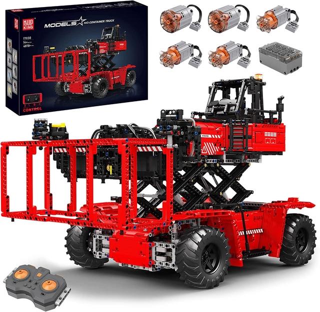 Immagine prodotto Mould King Tecnologia Carrello elevatore telecomandato per container, carrello elevatore per impieghi gravosi