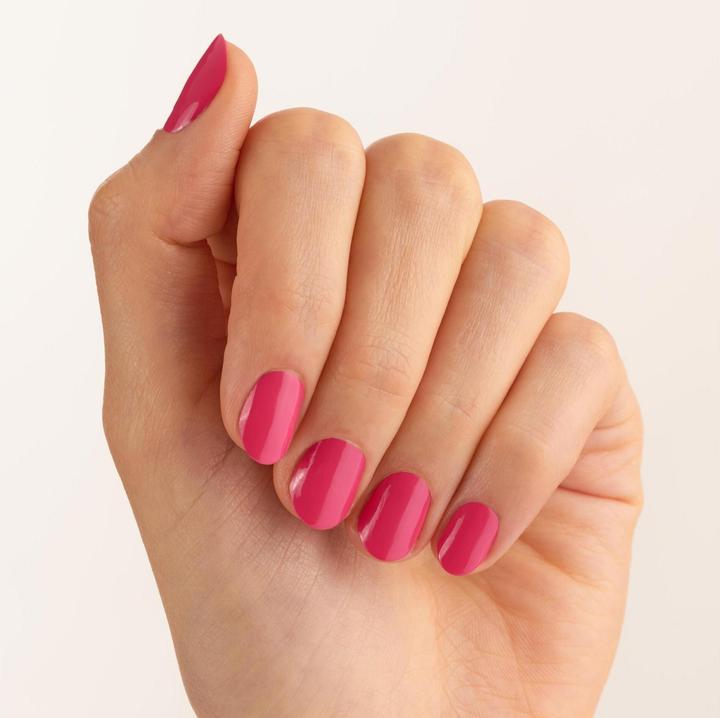 Actual product image essence Gel nail colour 57 PRETTY IN pink (57 Pretty in pink, Gel-Effect Nail Polish)