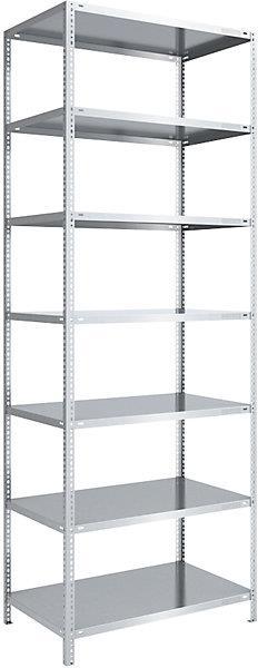 Actual product image eurokraft pro Storage screw rack, galvanized, medium weight