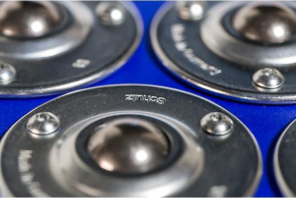 Immagine prodotto kaiserkraft Rotella a sfera con alloggiamento in lamiera d'acciaio incassato