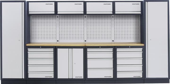 Actual product image Kraftwerk MOBILIO-EX complete combination perforated panel beech