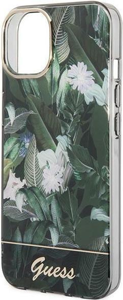 Immagine prodotto Guess GUHCP14SHGJGHA Custodia rigida iPhone 14 6.1" zielony/verde Jungle Collection (Apple iPhone 14)