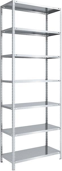 Actual product image eurokraft pro Storage screw rack, galvanized, medium weight