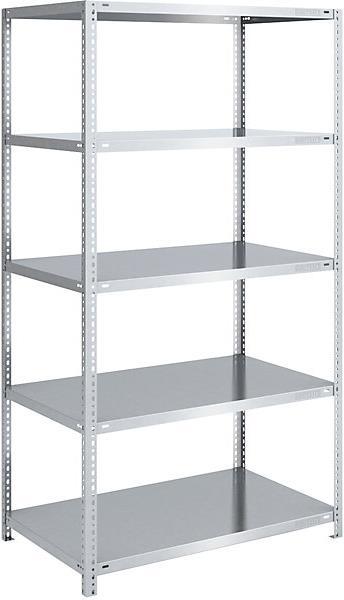 Actual product image eurokraft pro Storage screw rack, galvanized, medium weight