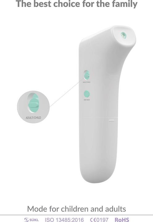Immagine prodotto Truelife Termometro clinico Ir Care Q10 BT (Auricolare, Fronte, Senza contatto)