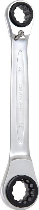 Produktbild KS Tools 4 in 1 GEARplus Doppel-Ratschenringschlüssel (24 mm)
