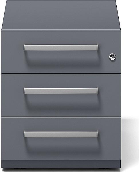 Produktbild Bisley Rollcontainer Note™, mit 3 Universalschubladen (42 x 77.50 x 49.50 cm)
