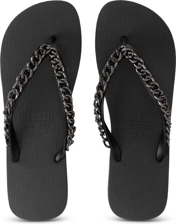 Produktbild Uzurii Silver Large Herren Flip-Flops, Schwartz, Grösse: 43/44 (43, 44)