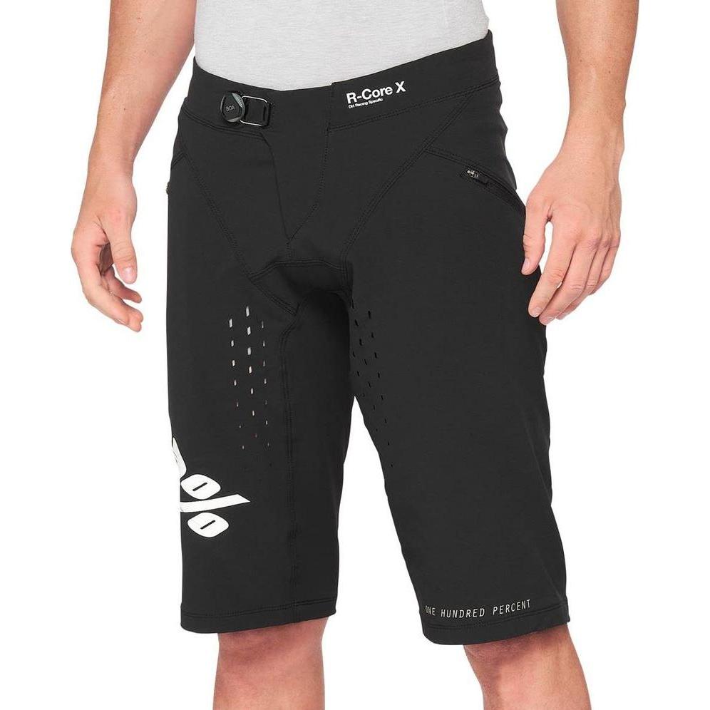 Thumbnail - 100%, Herren, Velohosen, R-Core Shorts (34), Schwarz, 34