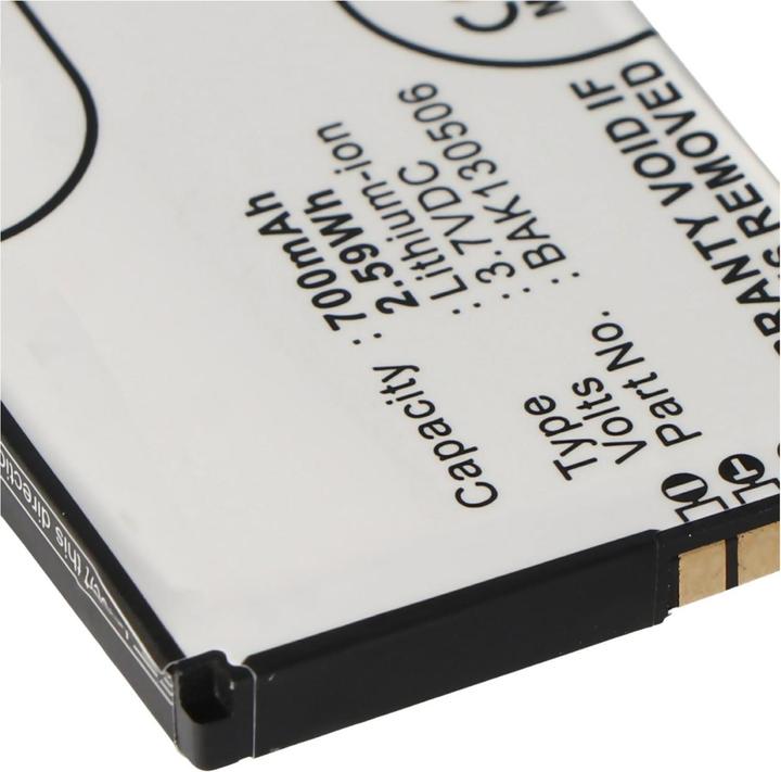 Immagine prodotto AccuCell Batteria AVM Fritz Fon M2, Fritz! Fon M2, FRITZ!FON C4, BAK130506, Fritz!Fon M2