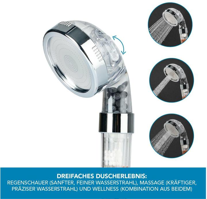 Produktbild Easymaxx Handbrause (3 Strahlarten)