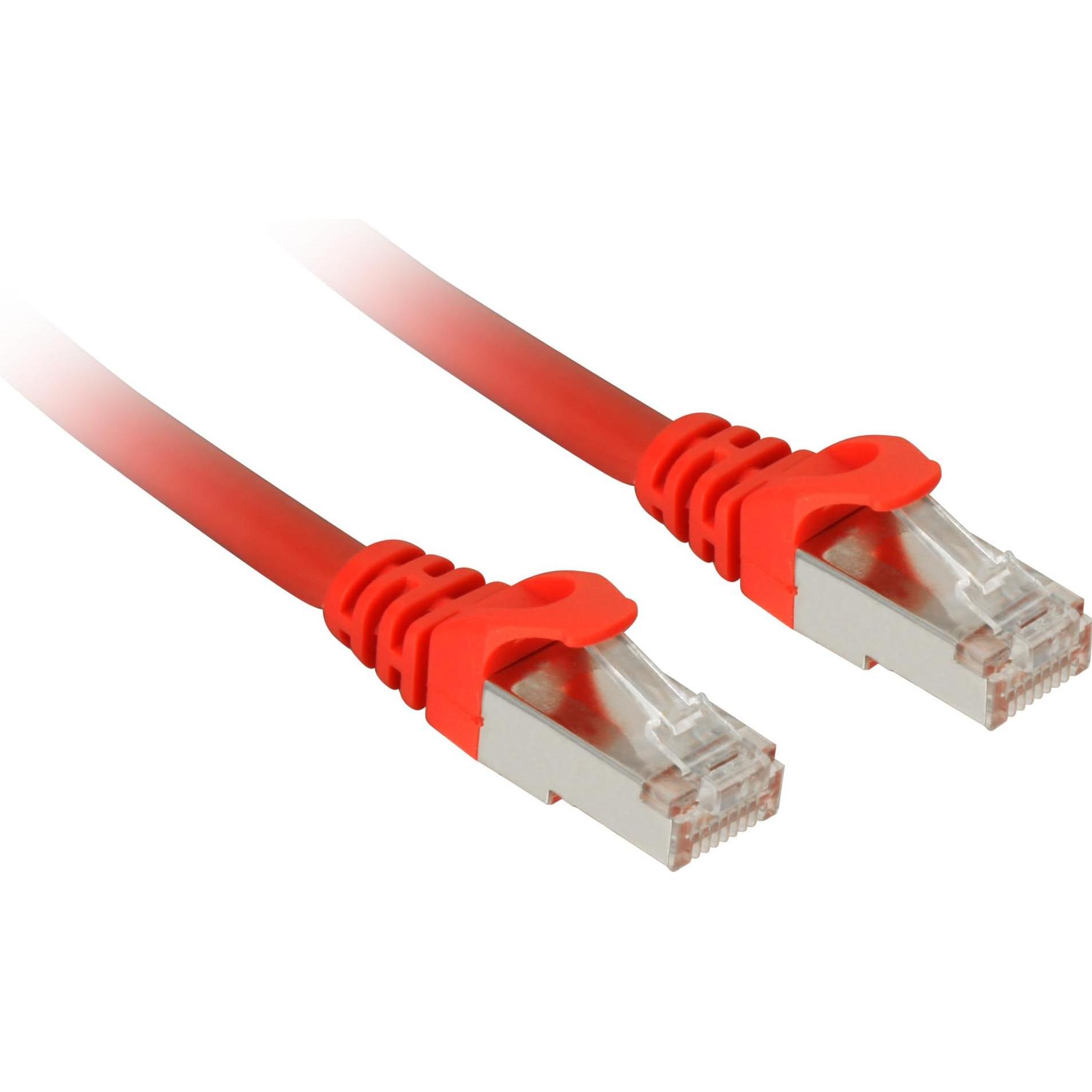 Sharkoon Patch. SFTP Cat7a Rohk rd 2,0m LSOH (S/FTP, CAT7, 2 m), Netzwerkkabel
