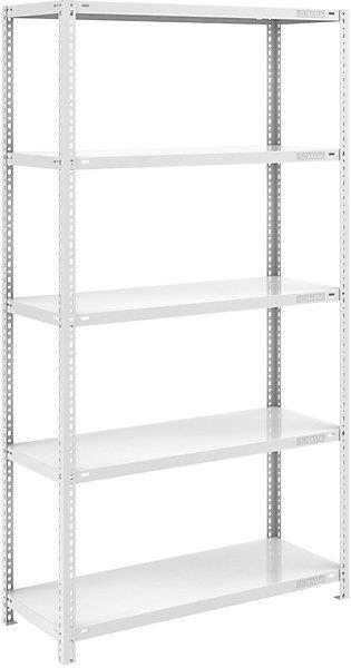 Actual product image eurokraft pro Bolted shelving, light construction, plastic coated