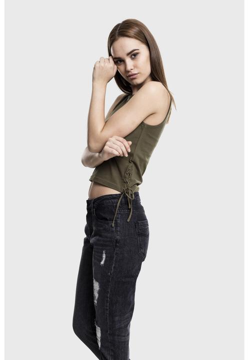Produktbild Urban Classics Ladies Lace Up Cropped Top (XL)