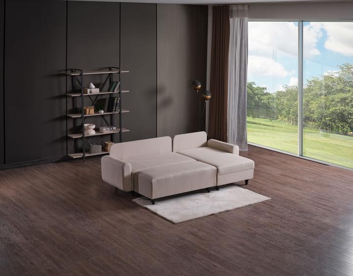Produktbild Atelier del Sofa Flavia - Beige (Ecksofa)