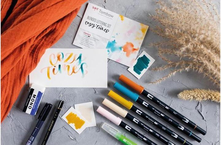 Actual product image Tombow Blended Lettering (Multicoloured, 6 x)