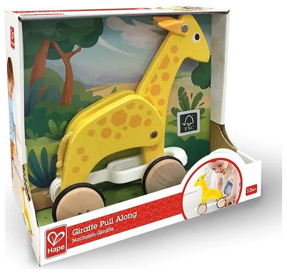 Actual product image Hape Pull-along giraffe