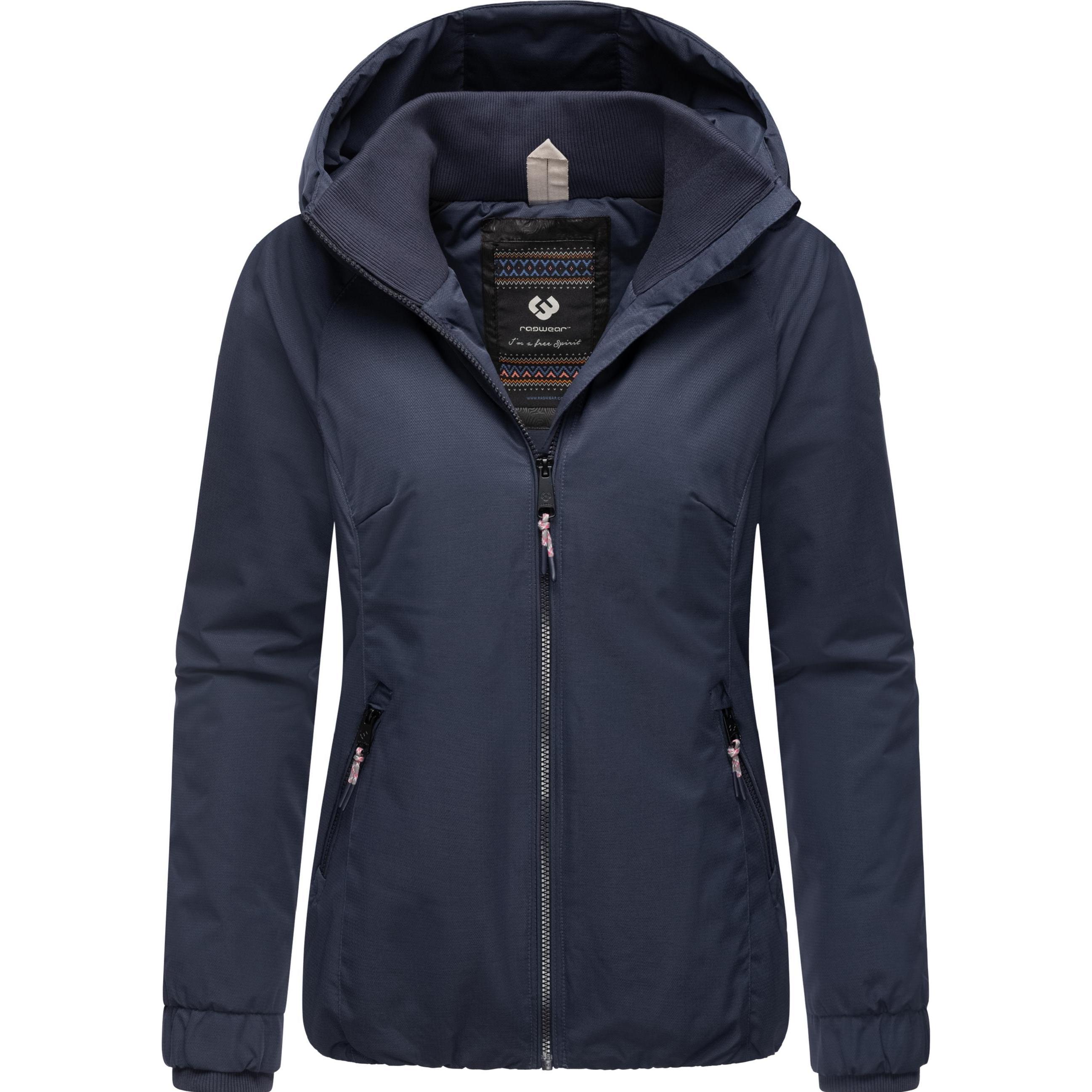 Ragwear, Damen, Jacke, Dizzie Warm Rain (M), Blau, M
