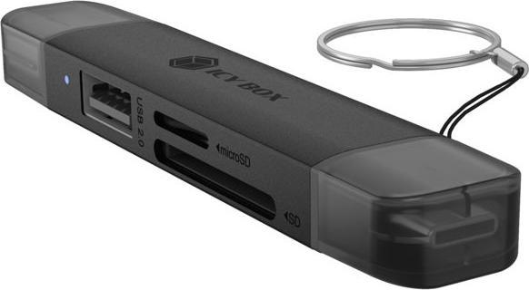 Actual product image Icy Box IB-CR203-CU3 (USB-C 3.2 Gen 1)