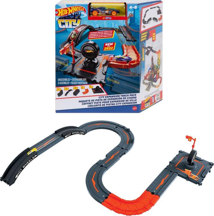 Actual product image Hot Wheels City Track Pack