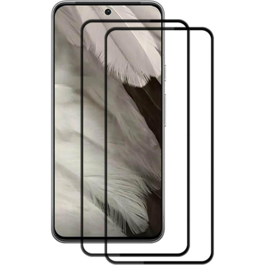 Cover-Discount Google Pixel 8 - 2 Stk. Schutzfolie Panzerglas (2 Stück, Google Pixel 8), Smartphone Schutzfolie, Transpa...
