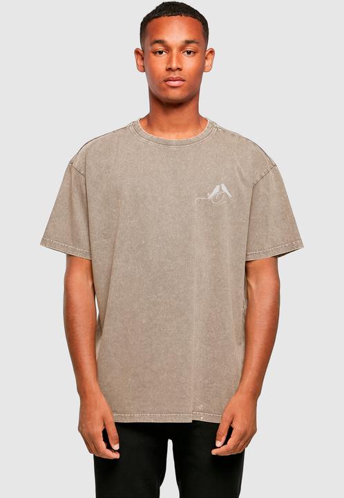 Produktbild Merchcode Love Birds Acid Washed Heavy Oversize Tee - 134769 (S)