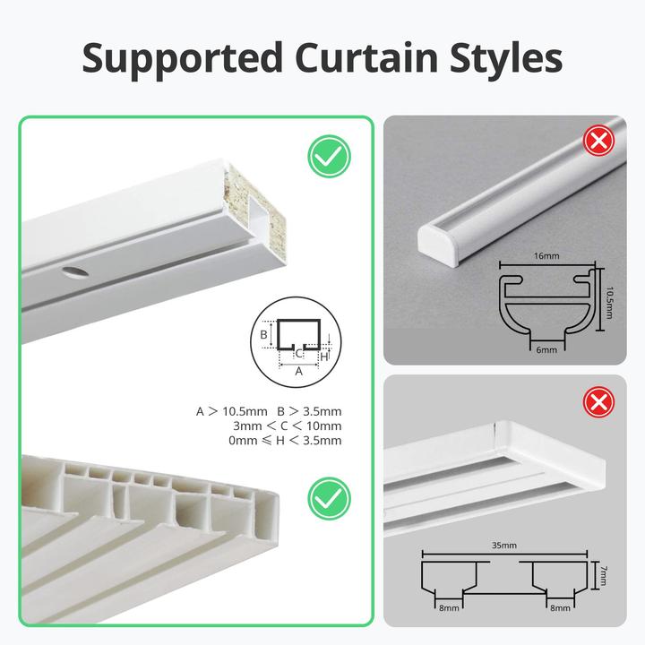 Actual product image SwitchBot U Rail 3