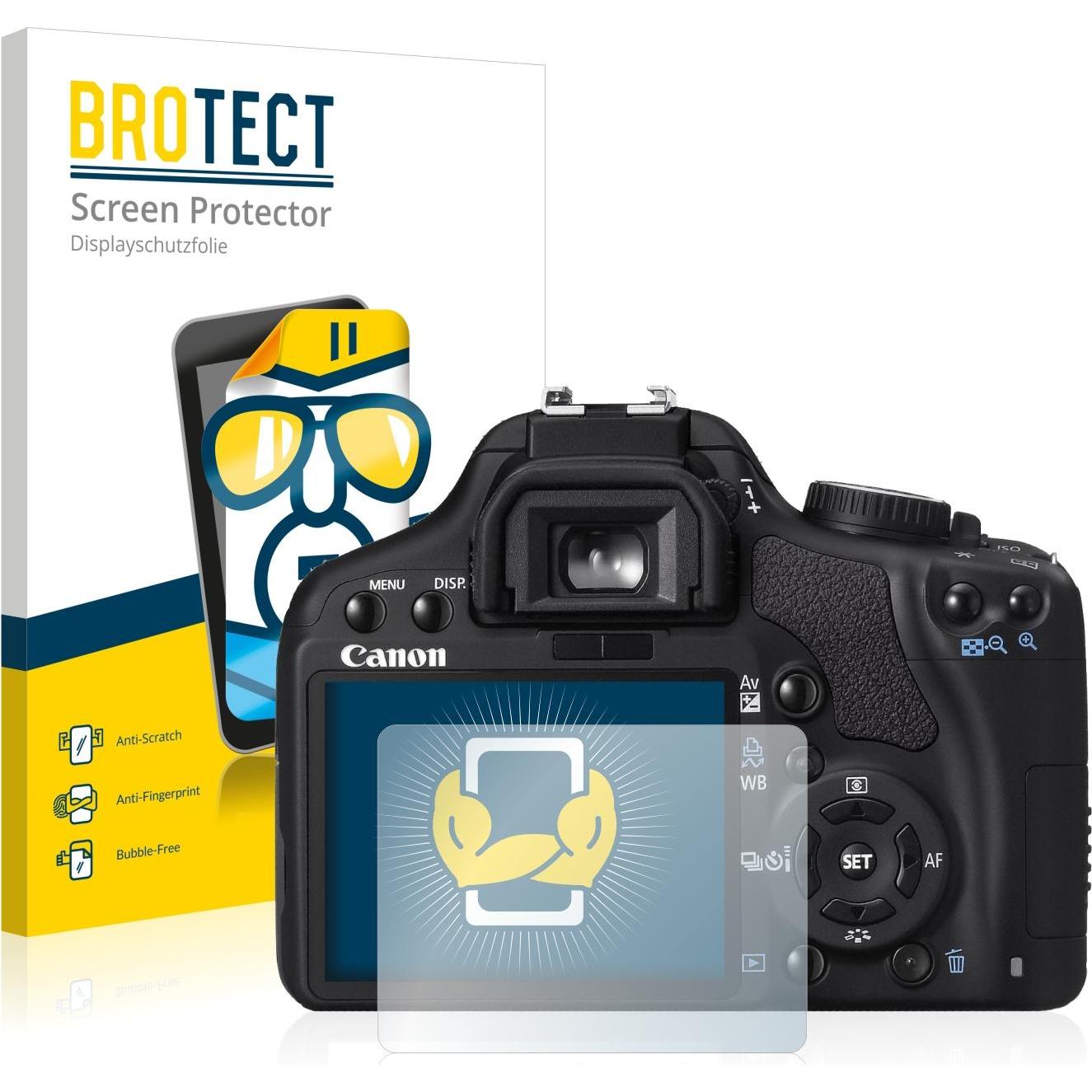 BROTECT Schutzfolie Displayschutz Klar (Displayschutz, EOS 450D), Kameraschutz, Transparent