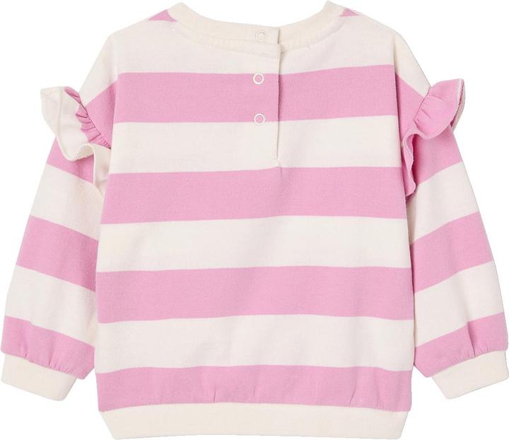 Actual product image Vertbaudet Mädchen Baby Sweatshirt mit Schriftzug und Recycling-Polyester (68)