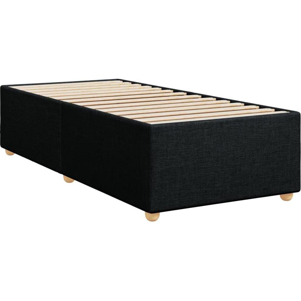 Thumbnail - VidaXL, Bett, Bo x springbett mit Matratze 80 x 200 cm Stoff (80 x 200 cm)