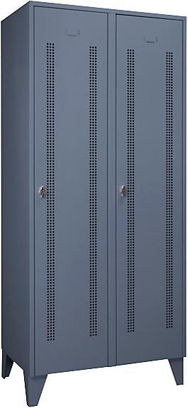 Immagine prodotto Wolf Armadietto in acciaio con piedini a perno, scompartimenti altezza armadio (80 cm, 185 cm)