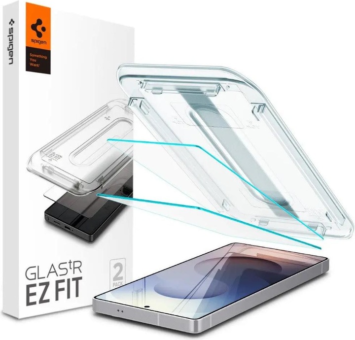 Immagine prodotto Spigen Samsung Galaxy S25 Ultra Glas.tR EZ Fit HD Screen Protector, 2-pack (2 Pezzo/i, Samsung Galaxy S25 Ultra)