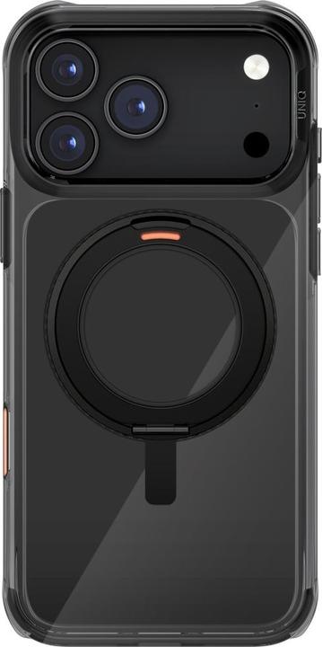 Produktbild Uniq Swivix Case for iPhone 17 Pro Max 360 Rotating Kickstand Black (Apple iPhone 17 Pro Max)