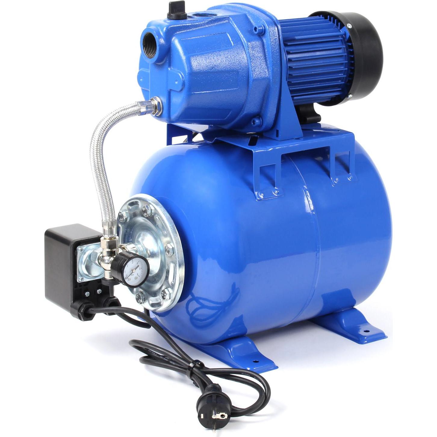 Wiltec, Wasserpumpe, Hauswasserwerk 600W Gartenpumpe 2800l/h Wasserwerk Pumpe Wasserpumpe (Hauswasserpumpe)