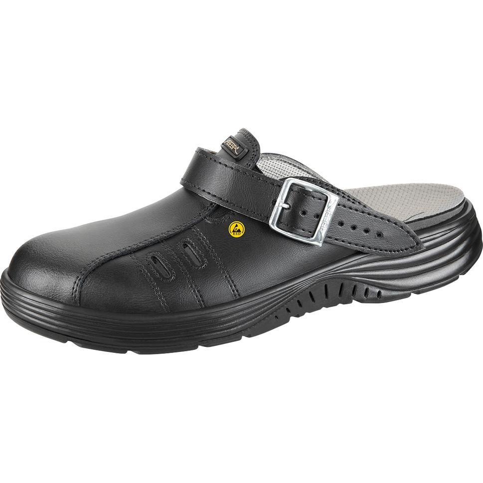 Abeba, Sicherheitsschuhe, ESD Clog S1 (SB, 43)