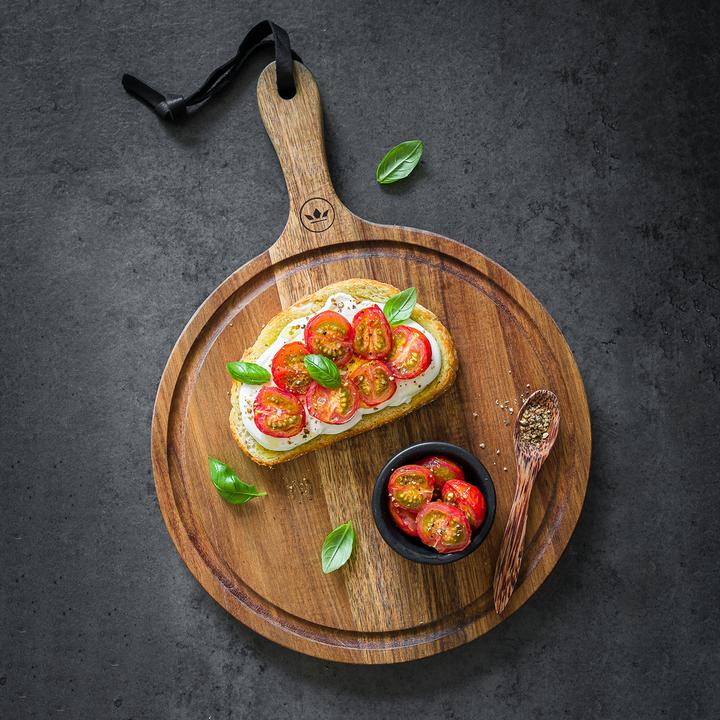 Actual product image DutchDeluxes Planche acacia ronde S ø 25 cm