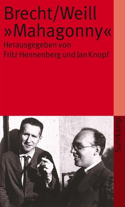 Produktbild Brecht/Weill 'Mahagonny' (Deutsch, Bertolt Brecht, 2006)