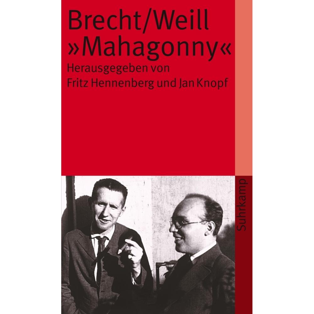 Brecht/Weill 'Mahagonny', Fachbücher von Bertolt Brecht
