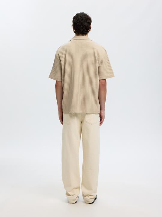 Immagine prodotto Selected Geripptes Relaxed Fit Overshirt (L)