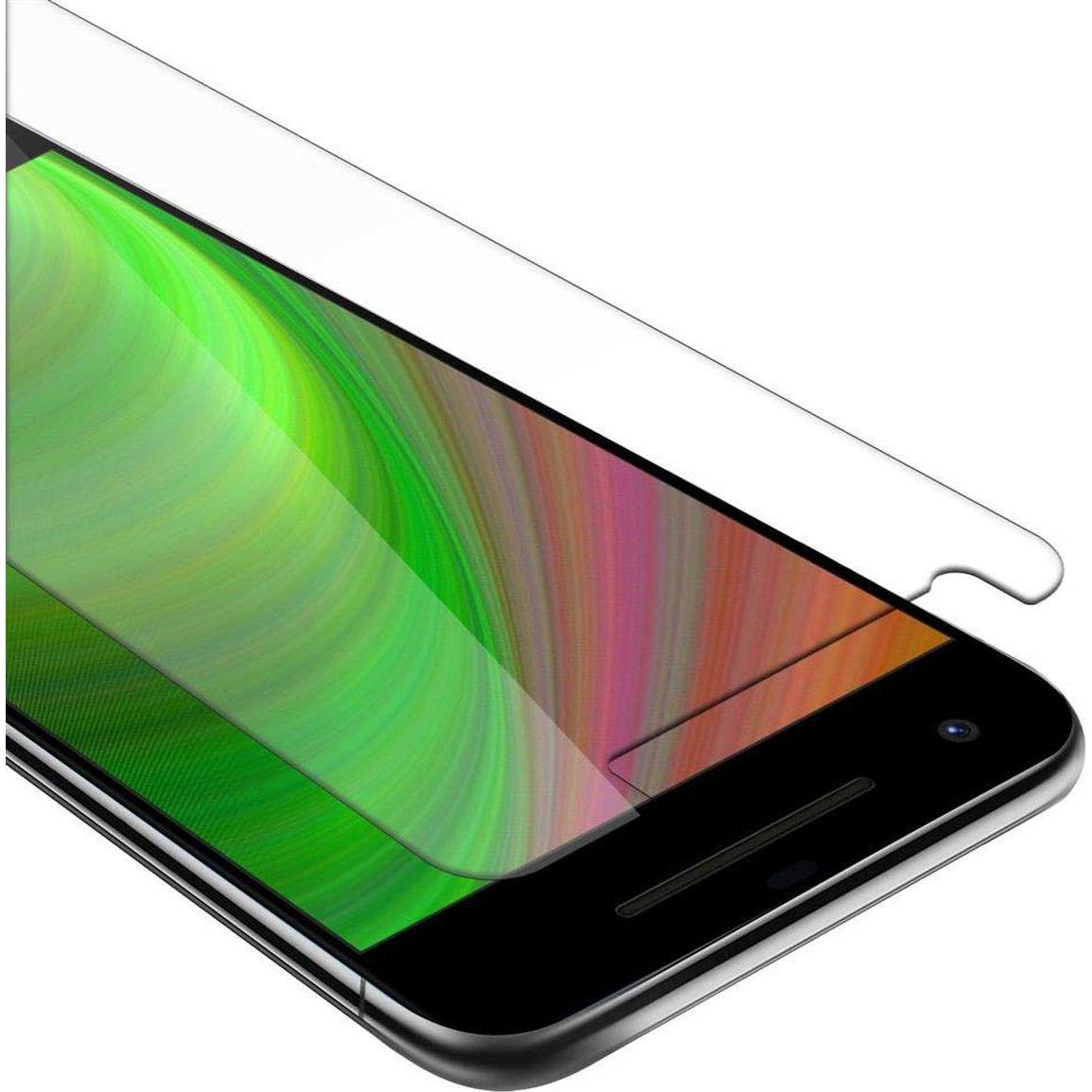 Cadorabo Displayschutzglas (1 Stück, Google Pixel 2), Smartphone Schutzfolie, Transparent