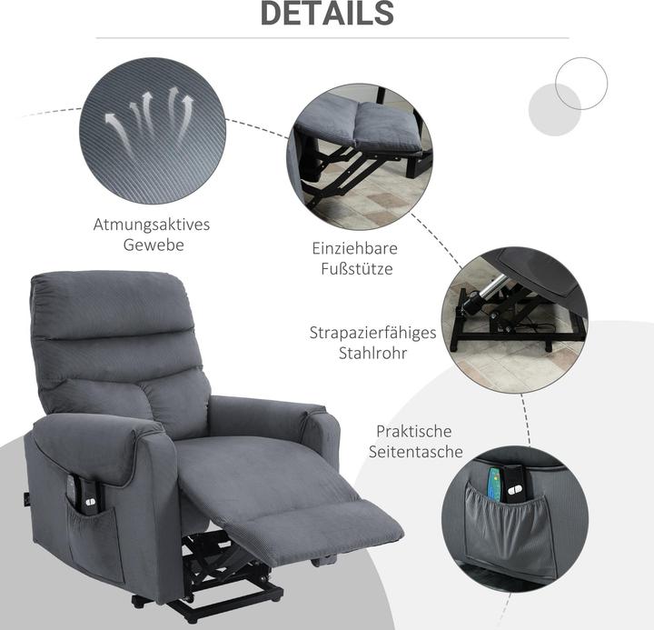 Image du produit Homcom Fauteuil de télévision
