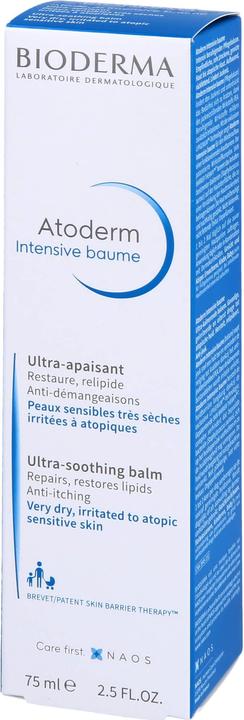 Actual product image Bioderma Hips - Atoderm Intensive Baume Ultra Soothing Balm (Body cream, 75 ml)