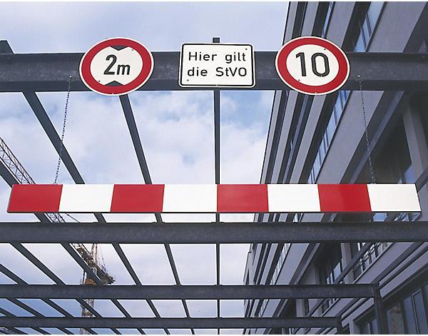 Image du produit kaiserkraft Limiteur de hauteur en aluminium