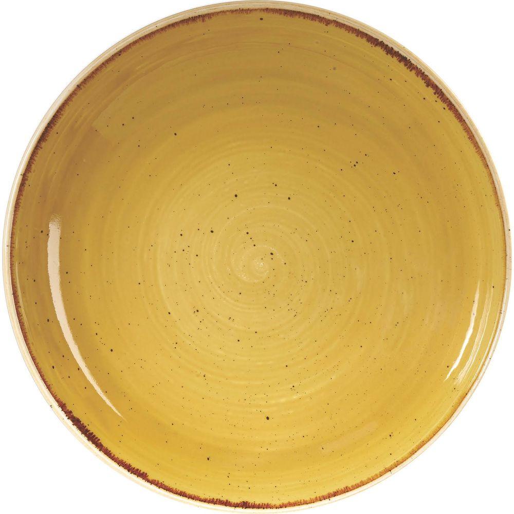 Churchill Stonecast Teller coupe, Teller, Gelb