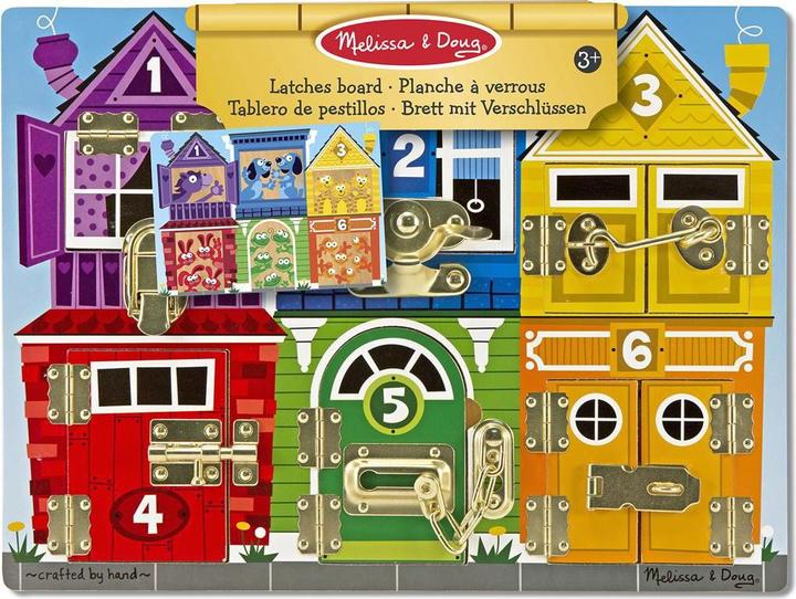 Melissa & Doug MELISSA playset Latches Board