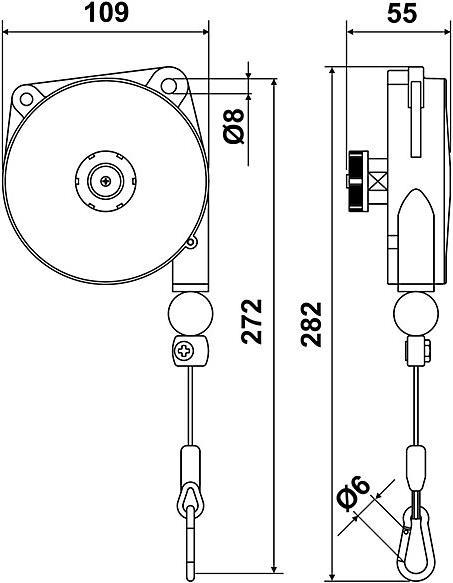 Actual product image kaiserkraft Professional spring balancer