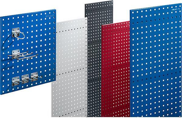 eurokraft pro Stahlblechplatte mit Quadratlochung