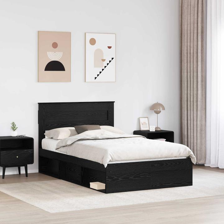 Image du produit vidaXL Moderner Bettrahmen (135 x 190 cm)